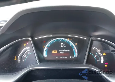 2017 Honda Civic Ex из США, поврежденный, VIN 2HGFC2F80HH506706